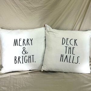 Rea Dunn holiday pillows